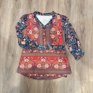 Floral Printed Top • Small